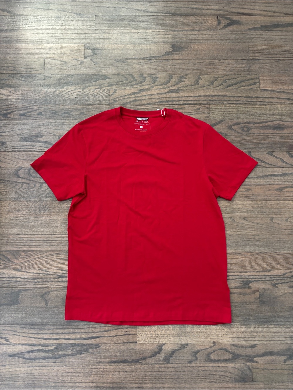 Men's Short-Sleeve Crew Tee in Red